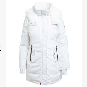 Jessica Simpson White Coat